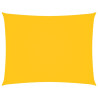 Toldo de vela rectangular de tela oxford amarillo 2x3 m 2