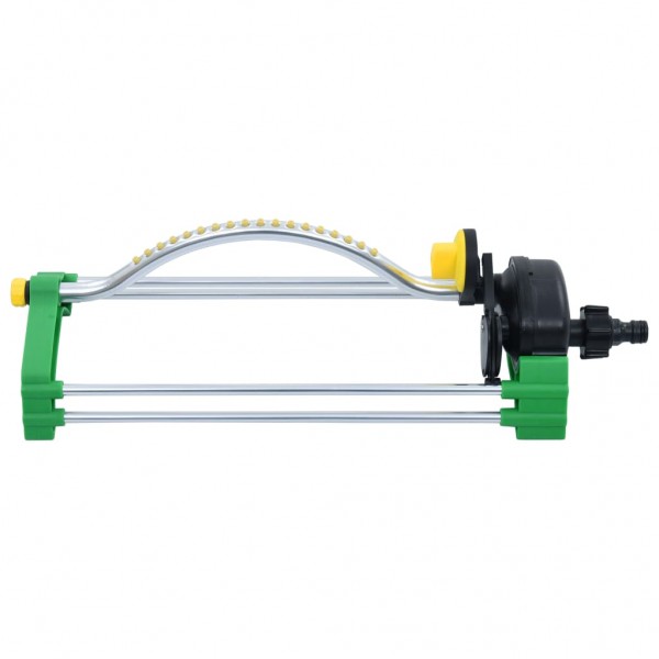 vidaAXL Aspersor oscilante com 18 jatos M 2