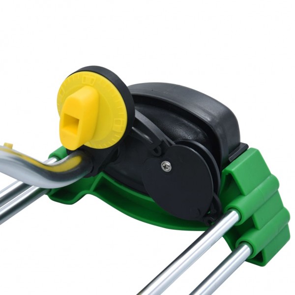 vidaAXL Aspersor oscilante com 18 jatos M 3