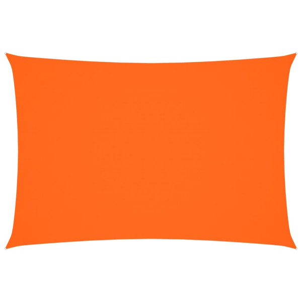 Para-sol estilo vela tecido oxford retangular 2.5x4.5 m laranja M 2