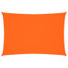 Para-sol estilo vela tecido oxford retangular 2.5x4.5 m laranja 2