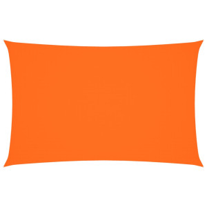 Para-sol estilo vela tecido oxford retangular 2x4.5 m laranja H