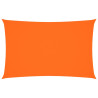 Para-sol estilo vela tecido oxford retangular 2x4.5 m laranja 2