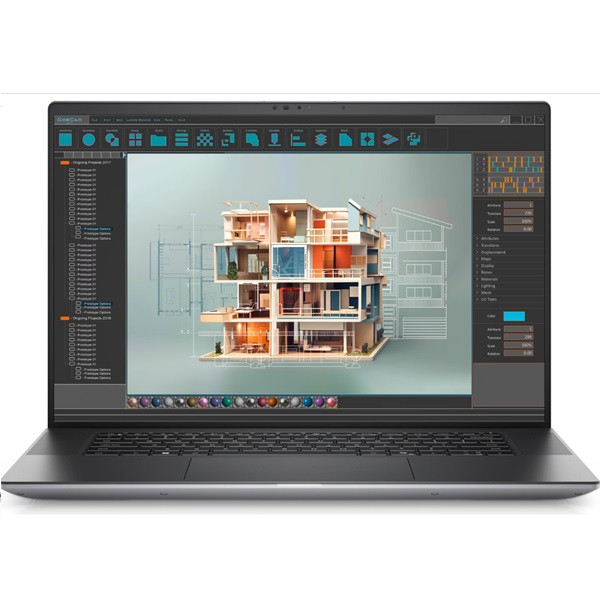 DELL PRECISION 5690 16" Intel Core Ultra 7 32GB RAM 1TB CVMTN gris D