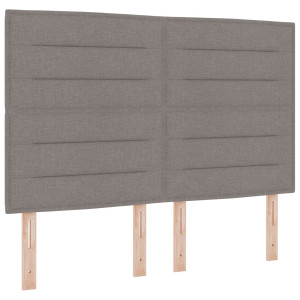 Cabecero  Diseño Líneas Taupe 140 cm Tela H