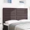 Cabeceira Linhas Design Castanha 160 cm Tecido 1