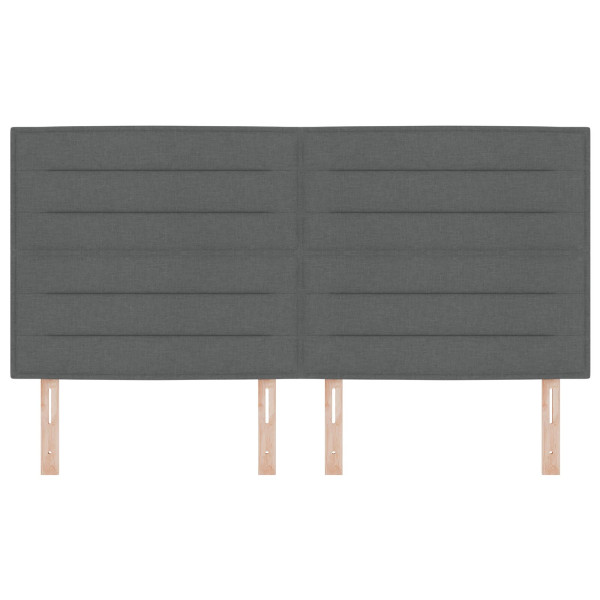 Cabecero  Diseño Lines Gris Oscuro 180 cm Tela M 4