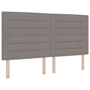 Cabeceira Design Linhas Taupe 180 cm Tecido H
