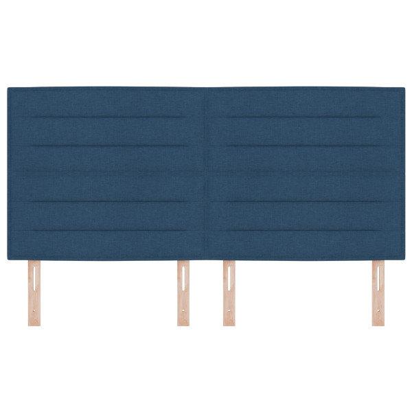 Cabeceira Design Lines Azul 180 cm Tecido M 4