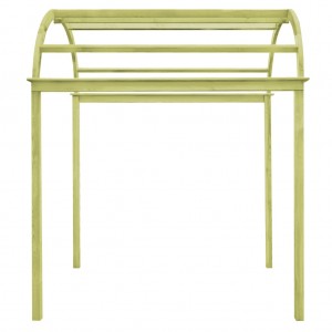 Arco enrejado de madera de pino impregnada 125x150x235 cm H