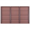 Estrado para chuveiro solar 101x63x5.5 cm WPC castanho 2