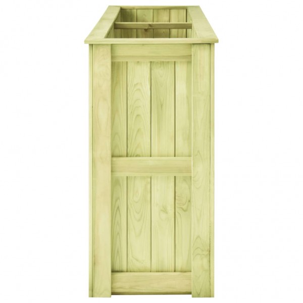 Arriate de madera de pino impregnada 196x50x100 cm M 3