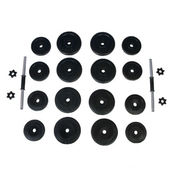 Halteres 2x15 kg M 2