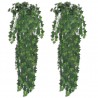 Plantas artificiales de hiedra 4 unidades verde 90 cm 2