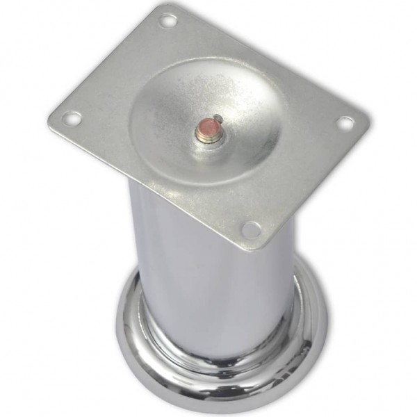 Pés para sofá redondos 8 pcs 120 mm cromado M 3