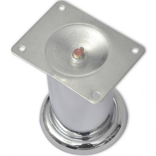 Pés para sofá redondos 8 pcs 60 mm cromado M 3