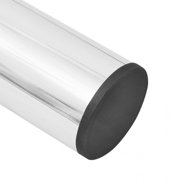 Pernas de mesa telescópicas 4 pcs 710 mm-1100 mm cromado M 5