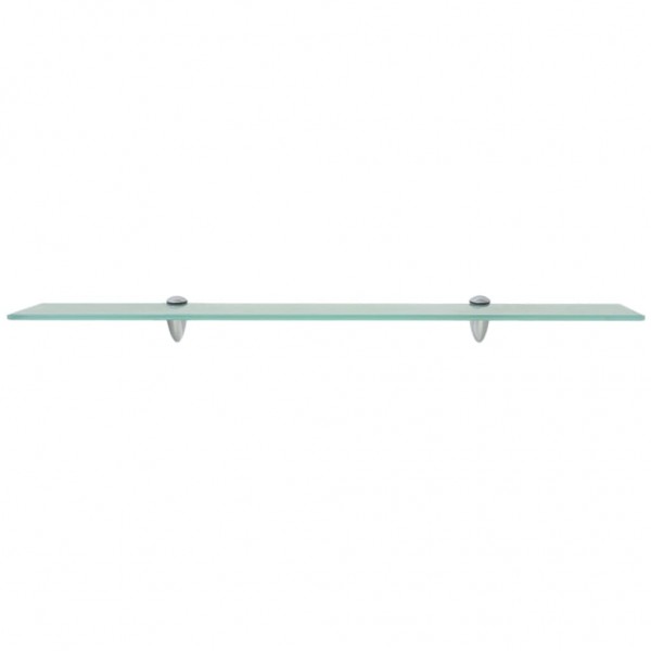 Prateleiras flutuantes 2 pcs vidro 80x10 cm 8 mm M 3