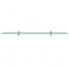 Prateleiras flutuantes 2 pcs vidro 80x10 cm 8 mm 3