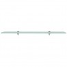Prateleiras flutuantes 2 pcs vidro 90x10 cm 8 mm 3