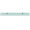 Prateleiras flutuantes 2 pcs vidro 100x10 cm 8 mm 4