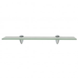 Prateleiras flutuantes 2 pcs vidro 50x10 cm 8 mm H