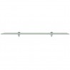 Prateleiras flutuantes 2 pcs vidro 80x10 cm 8 mm 3