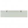 Prateleiras flutuantes 2 pcs vidro 80x20 cm 8 mm 4