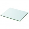 Prateleiras 2 pcs 20x20 cm vidro transparente 2