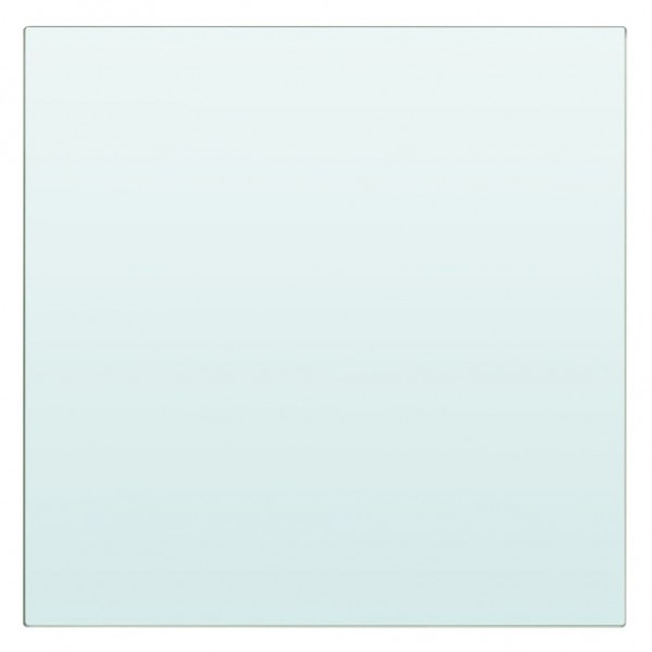 Prateleiras 2 pcs 30x30 cm vidro transparente M 3