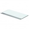 Prateleiras 2 pcs 40x12 cm vidro transparente 1
