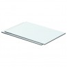 Prateleiras 2 pcs 40x20 cm vidro transparente 1