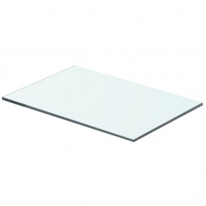 Prateleiras 2 pcs 40x20 cm vidro transparente H