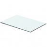 Prateleiras 2 pcs 40x20 cm vidro transparente 2