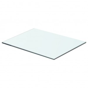 Prateleiras 2 pcs 40x25 cm vidro transparente H