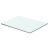 Prateleiras 2 pcs 40x25 cm vidro transparente 2