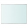 Prateleiras 2 pcs 40x30 cm vidro transparente 3