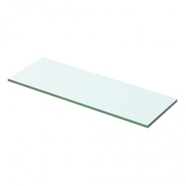 Prateleiras 2 pcs 50x12 cm vidro transparente M 2