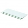 Prateleiras 2 pcs 50x15 cm vidro transparente 1