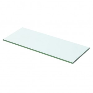 Prateleiras 2 pcs 50x15 cm vidro transparente H