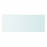 Prateleiras 2 pcs 50x20 cm vidro transparente 3