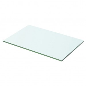 Prateleiras 2 pcs 50x25 cm vidro transparente H