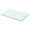 Prateleiras 2 pcs 50x25 cm vidro transparente 2