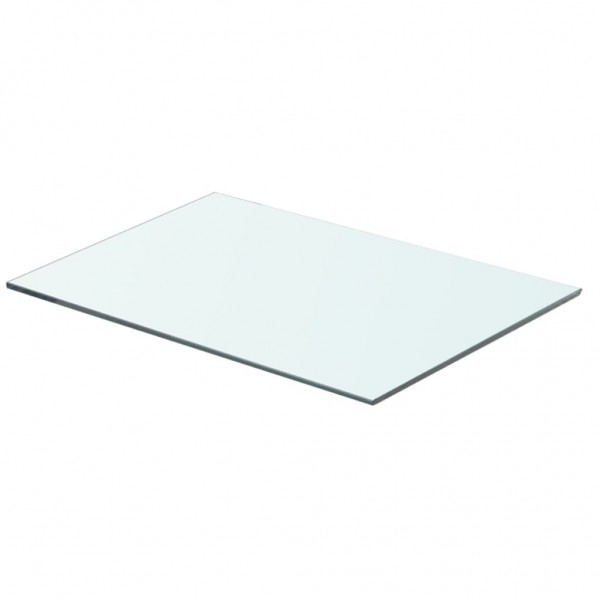 Prateleiras 2 pcs 50x30 cm vidro transparente M 2
