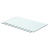 Prateleiras 2 pcs 60x30 cm vidro transparente 1