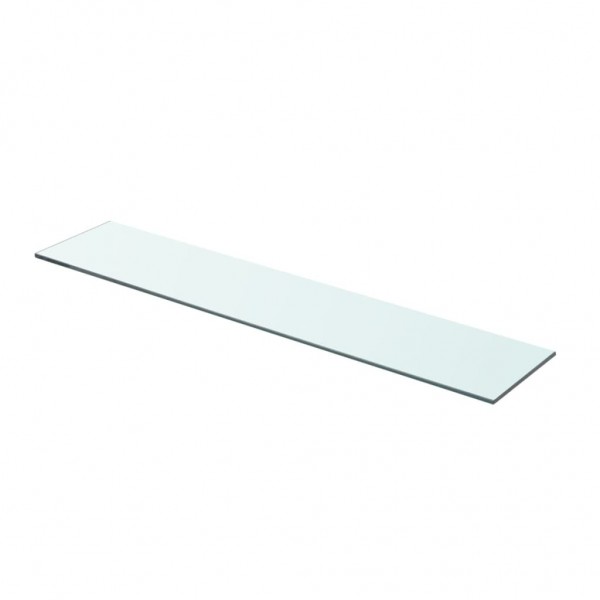 Prateleiras 2 pcs 70x15 cm vidro transparente M 2
