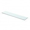 Prateleiras 2 pcs 70x15 cm vidro transparente 2