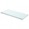 Prateleiras 2 pcs 70x30 cm vidro transparente 1