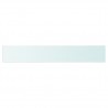 Prateleiras 2 pcs 80x12 cm vidro transparente 3