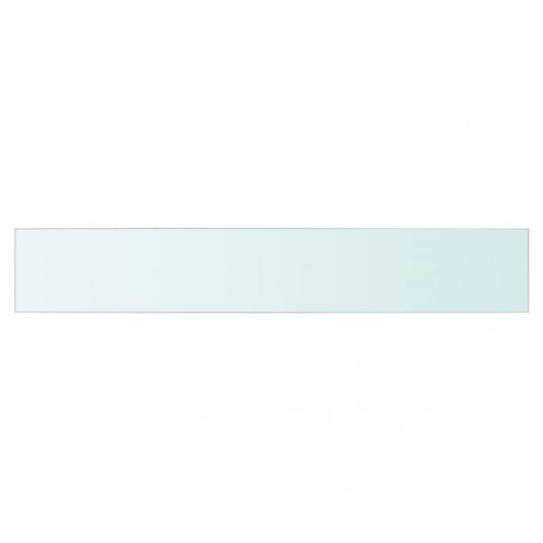 Prateleiras 2 pcs 90x15 cm vidro transparente M 3